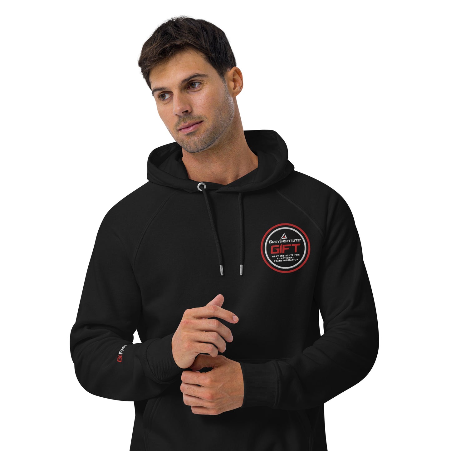 GIFT Unisex Eco Raglan Hoodie