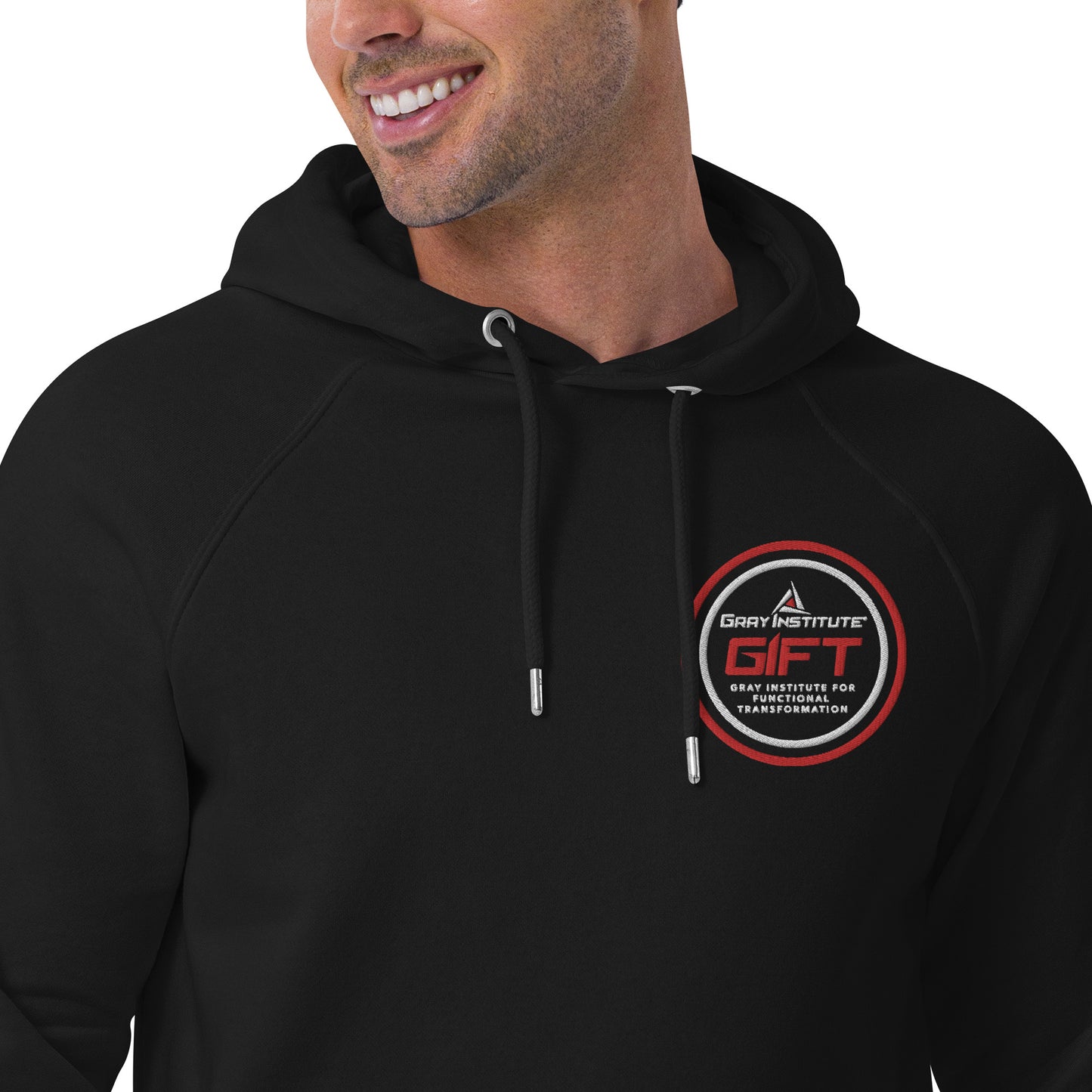 GIFT Unisex Eco Raglan Hoodie