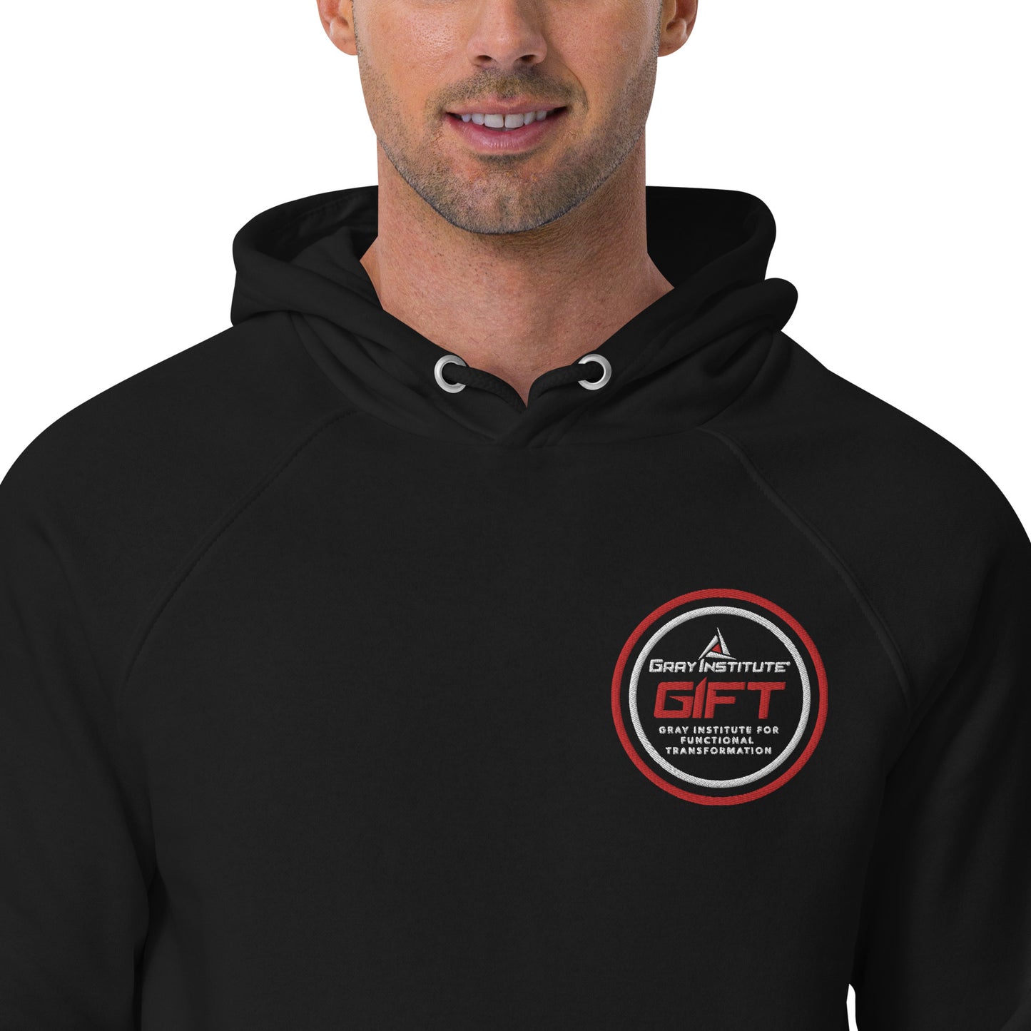 GIFT Unisex Eco Raglan Hoodie