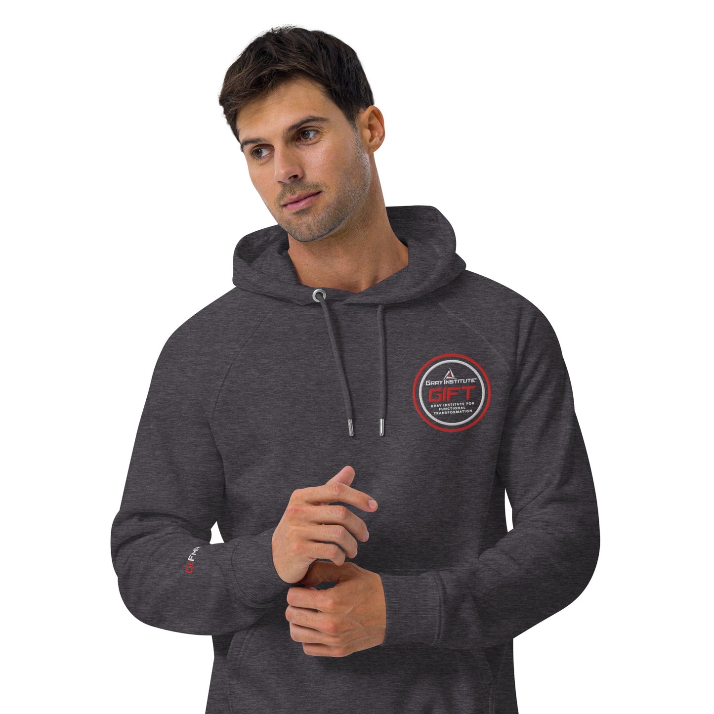 GIFT Unisex Eco Raglan Hoodie