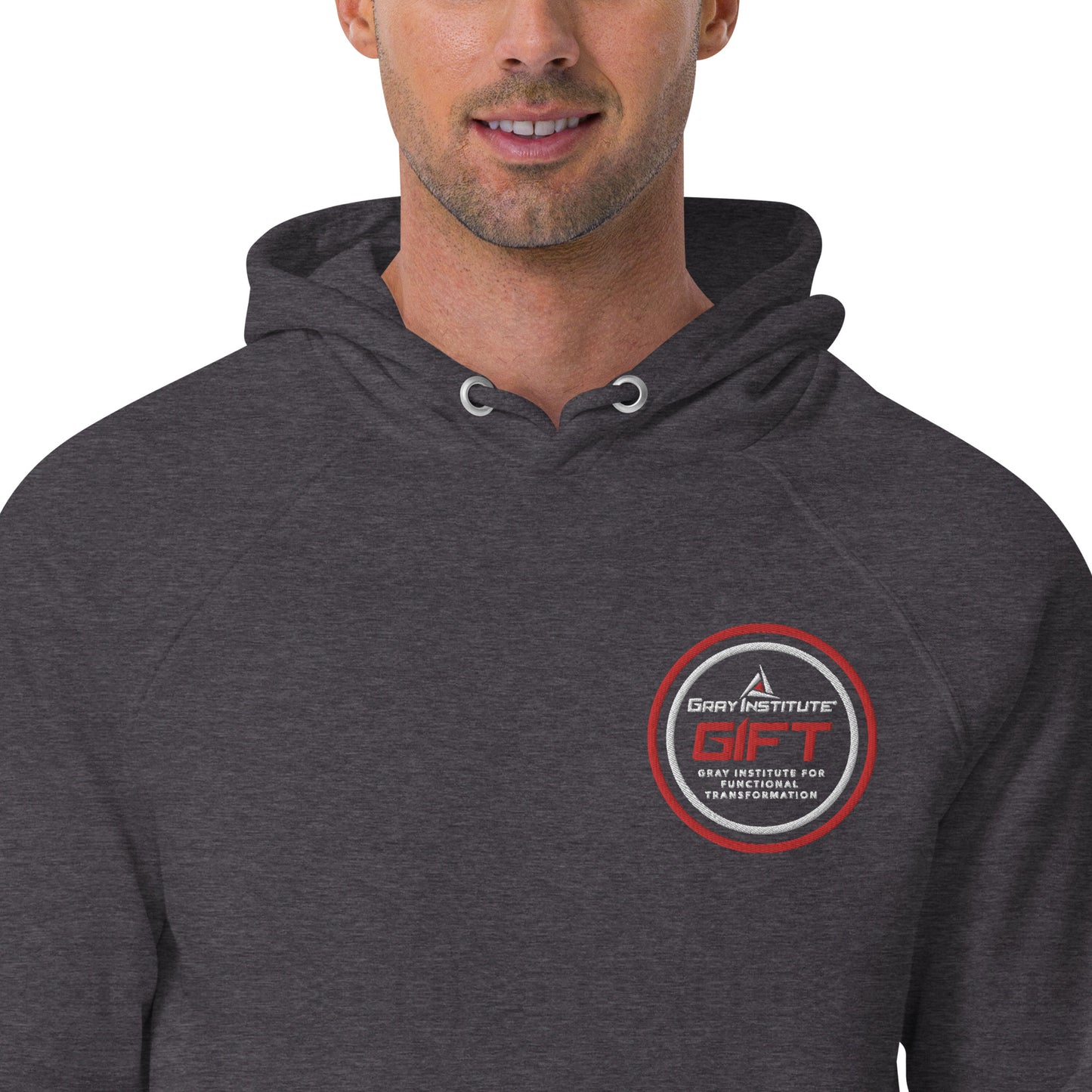 GIFT Unisex Eco Raglan Hoodie